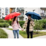 RPET automatic umbrella, foldable | Nell - Image 5