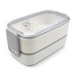 Lunch boxes 2 in 1, 2x700 ml, cutlery | Cash