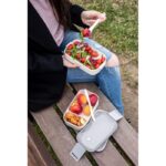 Lunch boxes 2 in 1, 2x700 ml, cutlery | Cash - Image 5