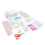 First aid kit in plastic case, 64 pcs | Ramona