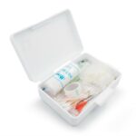 First aid kit in plastic case, 64 pcs | Ramona - Image 3