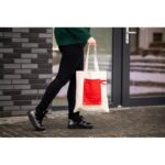 Cotton foldable shopping bag | Arlo - Image 2