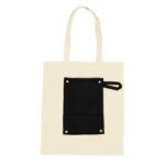Cotton foldable shopping bag | Arlo - Image 3
