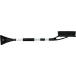 Ice scraper with snow bristle, telescopic handle (max. 100 cm) - Image 2