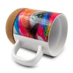 Ceramic mug 370 ml with cork detail | Kate