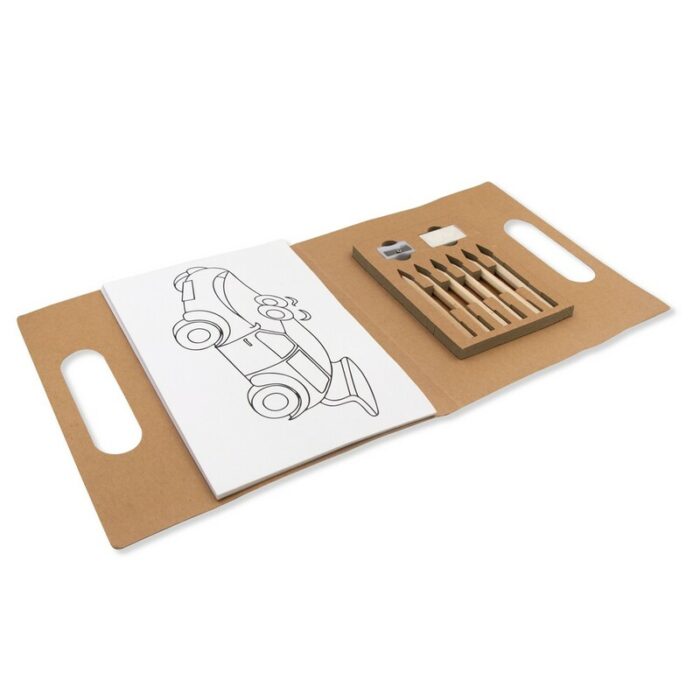 axpol-V8435-0-V8435-00_AAA01.jpg Colouring set, colouring pencils, pencil sharpener, eraser | Legend - Image 1