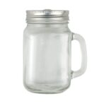 Drinking jar 480 ml with straw - Image 3