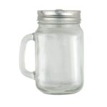 Drinking jar 480 ml with straw - Image 4