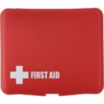 First aid kit in plastic case, 10 pcs - Image 2
