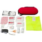 Car emergency first aid kit in pouch, 40 pcs