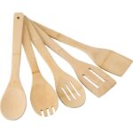 Bamboo kitchen set, 5 pcs - Image 2