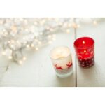 Decorated candle holder with tea light - Image 2
