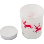 Decorated candle holder with tea light - Image 3