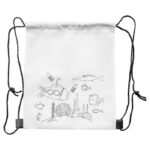 Drawstring bag for colouring, felt tip pens | Franklin - Image 4