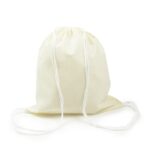 Cotton drawstring bag | Trey - Image 3