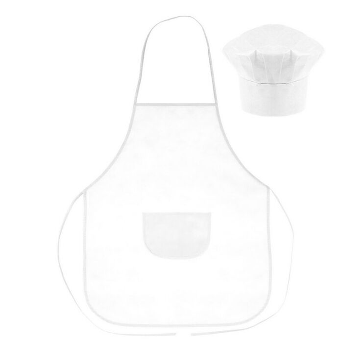 axpol-VA063-0-VA063-02_AAA01.jpg Cook set, kitchen apron and cook cap, children size | Nedina - Image 1