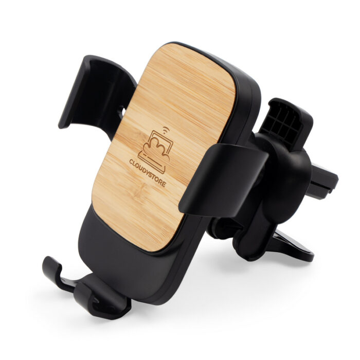 axpol-VA107-0-VA107-03_ILG01.jpg Gravity mobile phone holder for car, wireless charger 15W | Amberle - Image 1