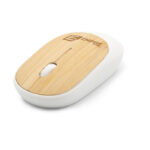 Wireless computer mouse, bamboo detail | Judith - Image 3