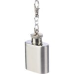 Hip flask 30 ml, key ring