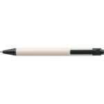 Ball pen made from milk cartoon