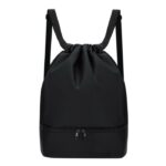 String bag with wide straps