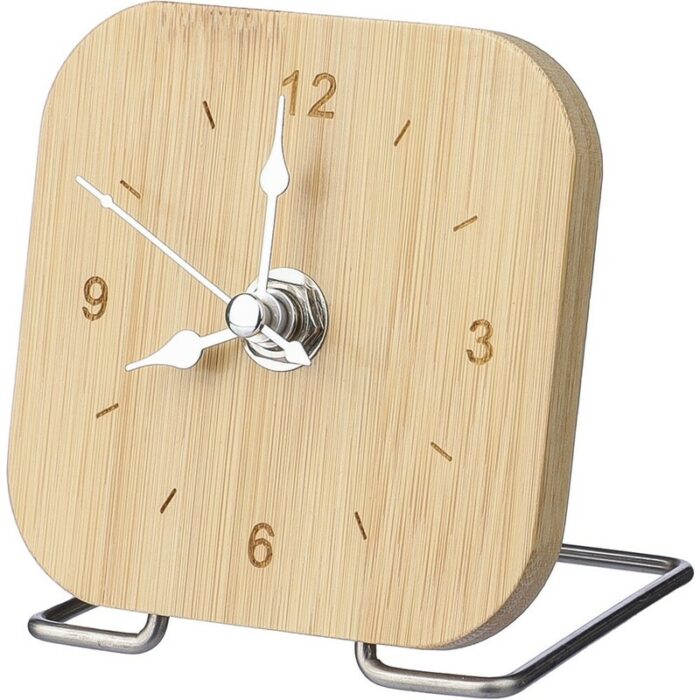 axpol-VA482-0-VA482-16_AAA01.jpg Bamboo desk clock - Image 1
