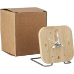 Bamboo desk clock - Image 4