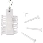Golf tee set, 12 pieces
