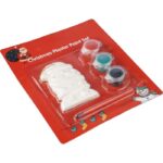 Santa for painting, paints and a brush - Image 5
