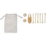 Wooden golf accessories set - Image 2