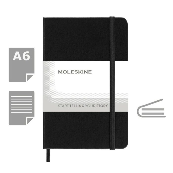 axpol-VM201-0-VM201-03_AAA00.jpg MOLESKINE Notebook approx. A6 - Image 1