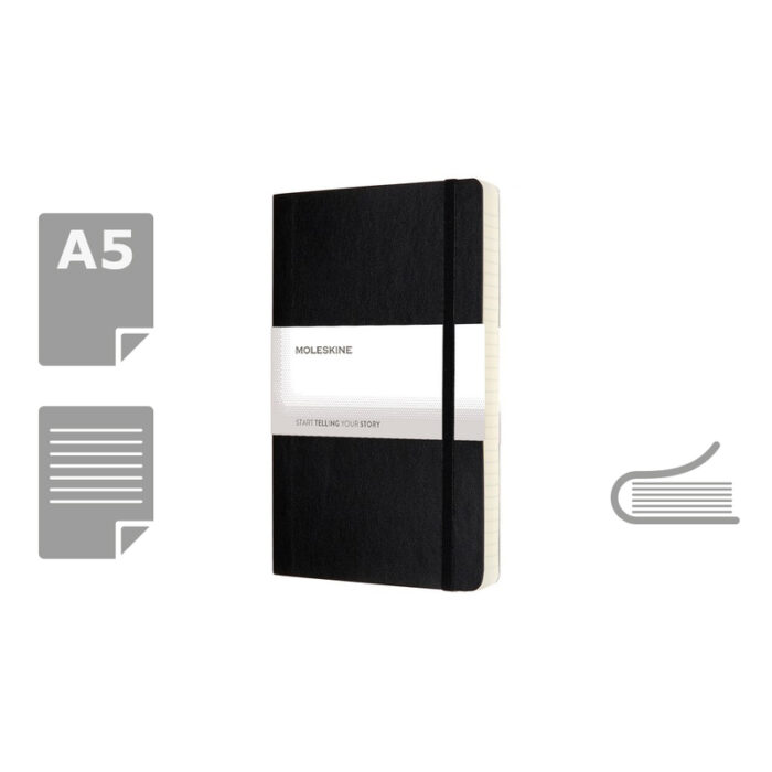 axpol-VM308-0-VM308-03_AAA00.jpg MOLESKINE Notebook approx. A5 - Image 1