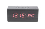 Desk clock with wireless charger CORNELL - Image 3