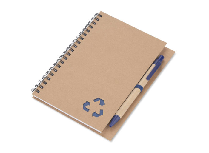 bluecollection-18006-0-18006-03.jpg Notebook with pen SERENO - Image 1
