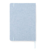 Recycled cotton notebook BIVELLO A5 - Image 4