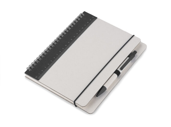 bluecollection-18013-0-18013-02.jpg Notebook with ruler and pen REGALI - Image 1