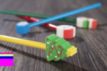 Pencil with eraser CHRISTMAS - Christmas tree - Image 4