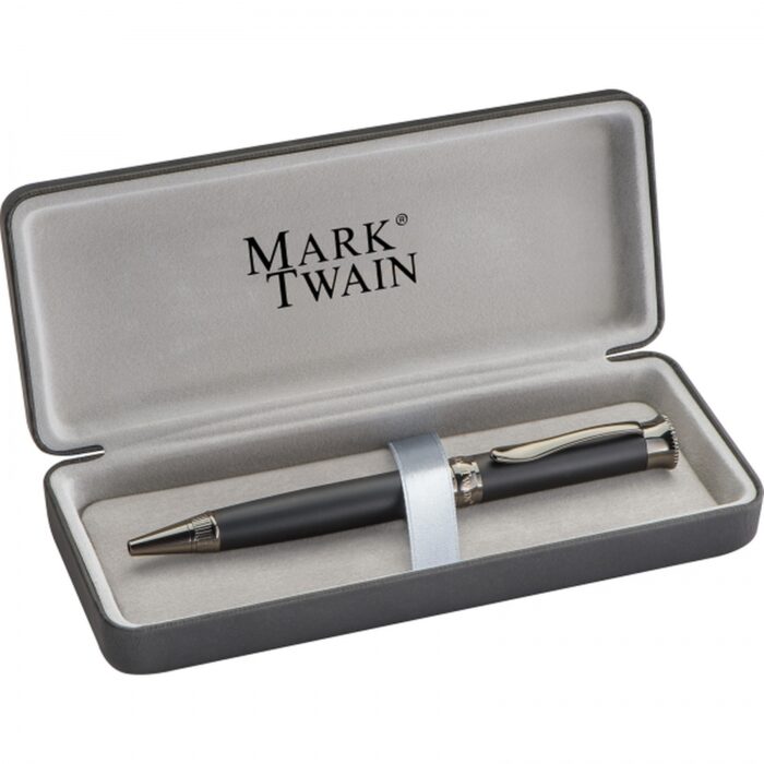 macma-10612-0-dlugopis-metalowy-mark-twain-1061203-2.jpg Metal pen Mark Twain FELICJA - Image 1