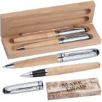 Writing set ballpen and rollerball pen Mark Twain ROLAND
