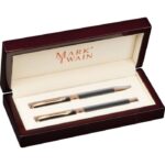 Writing set ballpen and fountain pen Mark Twain JAN - Image 2