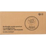 12 wooden colored pencils MATEO - Image 4