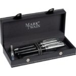 Writing set ballpen, rollerball and fountain pen Mark Twain MATTHIAS - Image 2