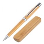 Bamboo pen in case ROSEMARY