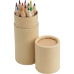 12 wooden colored pencils FRANCISCO