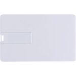 Plastic card USB flash drive 8GB 2.0 LEONA - Image 4
