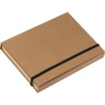 Folder with lined notebook and writing accessories CALVIN - Image 2