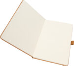 A5 lined notebook made of recycled leather TRACY - Image 3