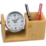 Desk stand with clock VERNON - Image 2