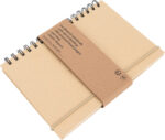 A5 lined notebook made of recycled paper ALINA