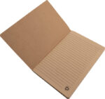 A5 lined notebook made of recycled paper BENEDETTO - Image 2